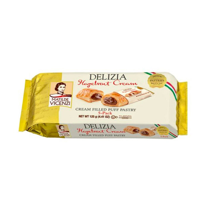 delizia cream filled puff pastry