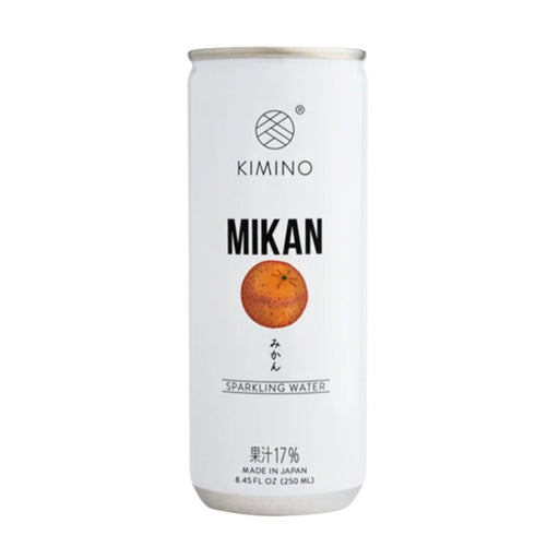Kimino Mikan Citrus Sparkling Water, No Sugar Added, 8.5 fl oz (250 ml)