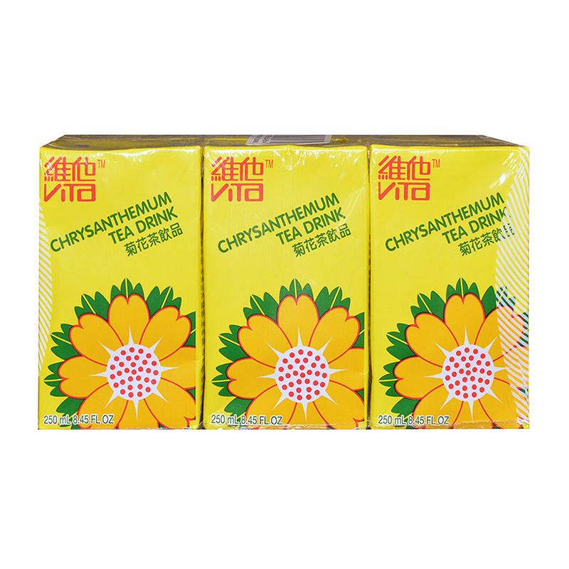 Vita 6 Pack Chrysanthemum Tea 8 5 Fl Oz 250ml X 6 Yummy Bazaar