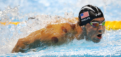 Michael Phelps JO cupping ventouses