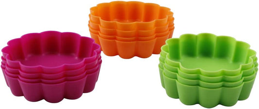 Webake Mini Pie Pan and Mini Pie Shield, 4pcs Mini Pie Tins and 4pcs Mini  Silicone Pie Crust Protector