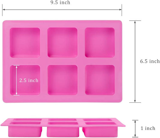 Webake silicone mini loaf pan rectangular cornbread candy pastry mold