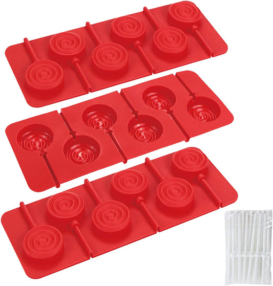 Gummy Bear & Worm Silicone Candy Molds, 4 Pack Set - Nonstick Trays with 2  Droppers for Chocolate, Ice Cubes, BPA-Free -Makes up to 62 Candies -Summer