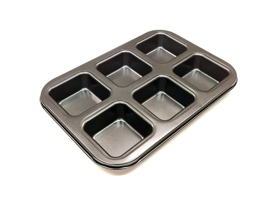 HONGBAKE Mini Loaf Pan for Baking Bread, 6 x 3.3 x 2 In Nonstick