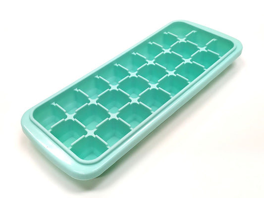 Bangp 1-Cup Silicone Freezing Tray,2 Pack,Large Ice Cube Trays with Lid,Freezer Containers for Soup,Broth,Sauce,Ice Cube - Makes 8 Perfect 1 Cup