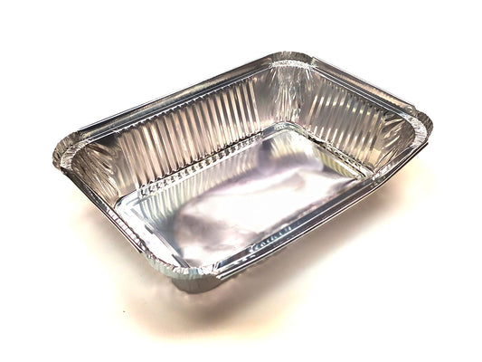 Webake 6 Inch Disposable Oblong Cake Aluminum Foil Pan (25pcs)