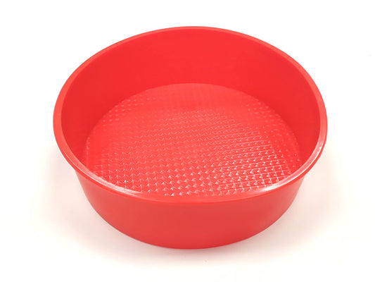 Webake 6 Inch round rainbow baking layer silicone cake pans,Set of 5