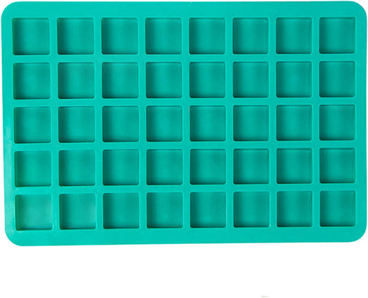 40 Cavity Square Caramel Candy Silicone Molds, Chocolate Truffles Mold For  Keto Snacks, Whiskey Ice Cube Tray, Fondant Mould, Hard Candy Mold Pralines  Gummy Jelly Mold - Temu