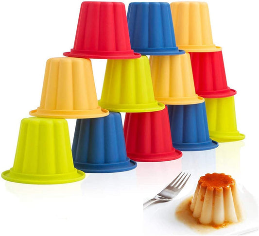 UDIYO 30Pcs Silicone Baking Cups Cupcake Liners - Reusable