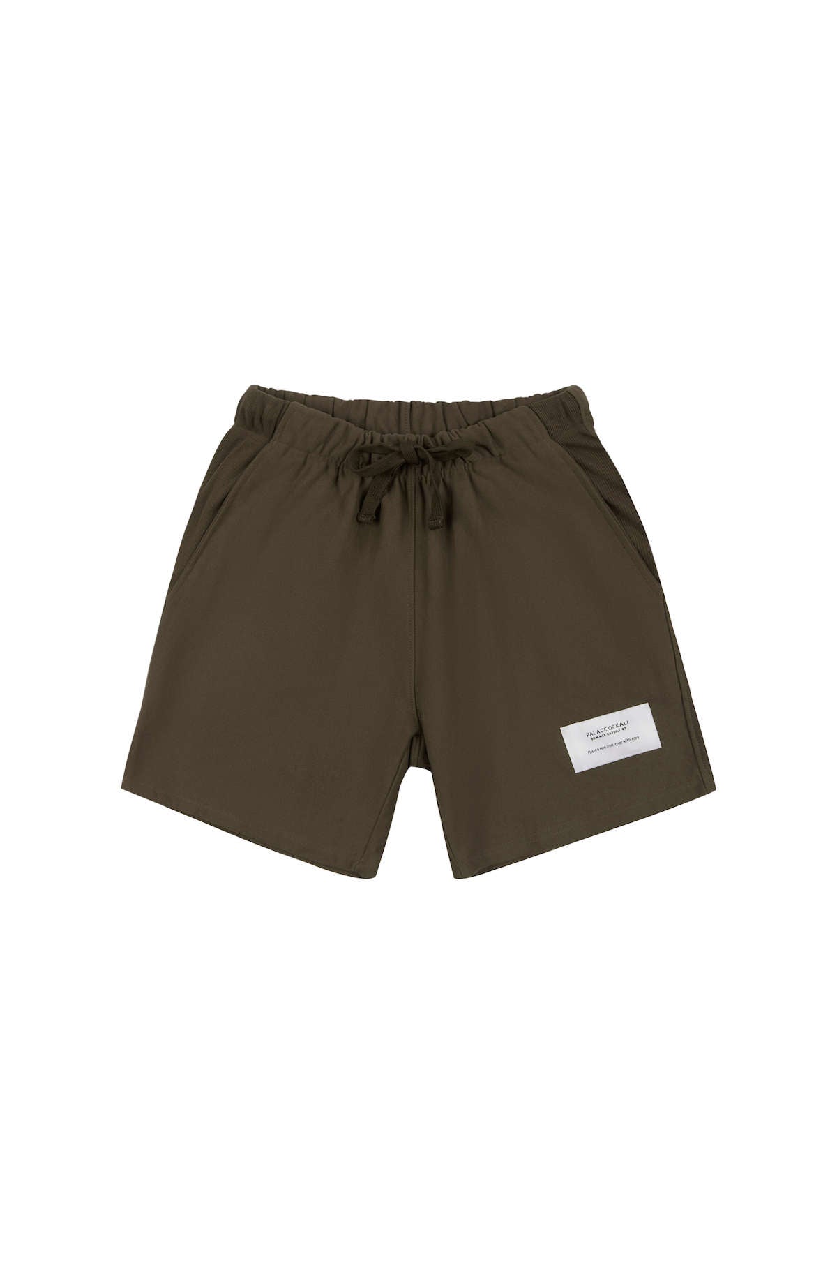 PALACE LABEL SHORTS - BLACK – Palace Of Kali