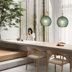 Patino Pendant Lights in Green