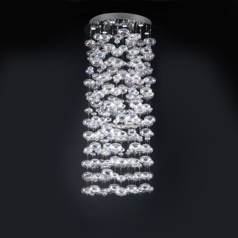 PLC Lighting Bubbles 12-Light Polished Chrome Dimmable Chandeliers Light 96993 PC | Chandelier Palace - Trusted Dealer