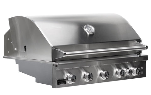 BroilMaster B-Series 40-inch 5 Burner Built-In Gas Grill (BSB405) | Flame Authority - Trusted Dealer