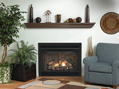 Best Fireplaces: Empire White Mountain Hearth Keystone B-Vent 43-inch Premium Fireplace BVD42FP30