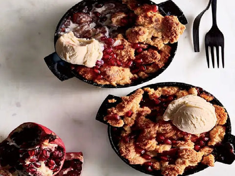 Apple Pomegranate Cobbler | Flame Authority - Trusted Dealer