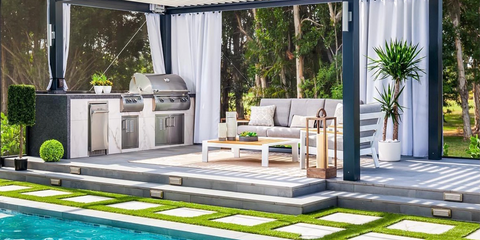 Grill Island: Benefits of Having an Outdoor Kitchen Grill Island