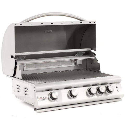 Blaze Premium LTE Marine Grade 316L 4-Burner Gas Grill BLZ-4LTE2MG | Flame Authority - Trusted Dealer