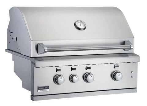 Broilmaster 34-Inch Stainless Steel Built-In Gas Grill-BSG343 | Flame Authority - Trusted Dealer