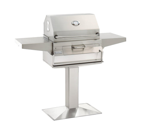 Fire Magic Post Mount Charcoal Grill - Flame Authority