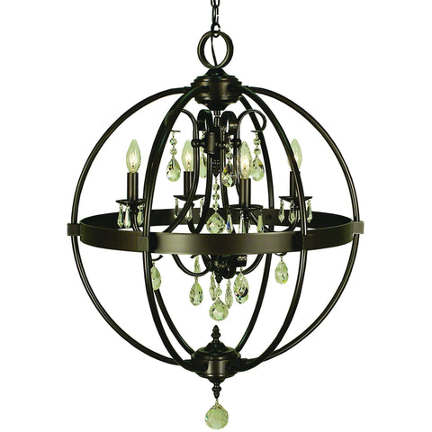 Framburg Compass 4-Light Dining Chandeliers with Brass Finish 1064 | Chandelier Palace - Trusted Dealer