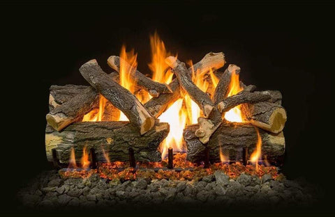 Grand Canyon Arizona Weathered Oak Charred 42-inch Vented Gas Log Set (AWOCST42LOGS) | Flame Authority - Trusted Dealer