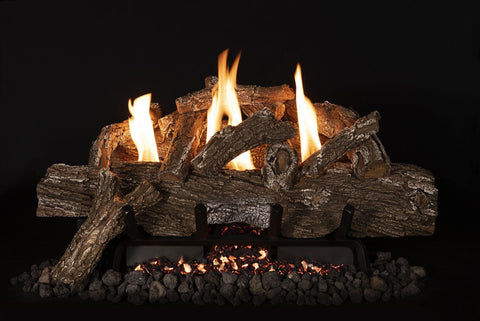 Grand Canyon Red Oak 30" Ventless Gas Log Set VFRO30 | Flame Authority - Trusted Dealer