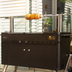 One Touch Rotisserie Pole System