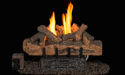 Real Fyre Split Valley Oak Gas Log Set SVO8E | Flame Authority - Trusted Dealer