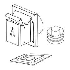 Compact Termination Kit with SV4.5 Direct Vent Pipe