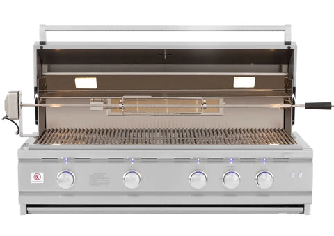 Summerset TRL 44" Deluxe Series 4-Burner Built-in Gas Grill | Flame Authority - Trusted Dealer