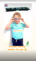 MEsquad Kids. Customizable kid's glasses starting at $39.99. No tools required with interchangeable parts.