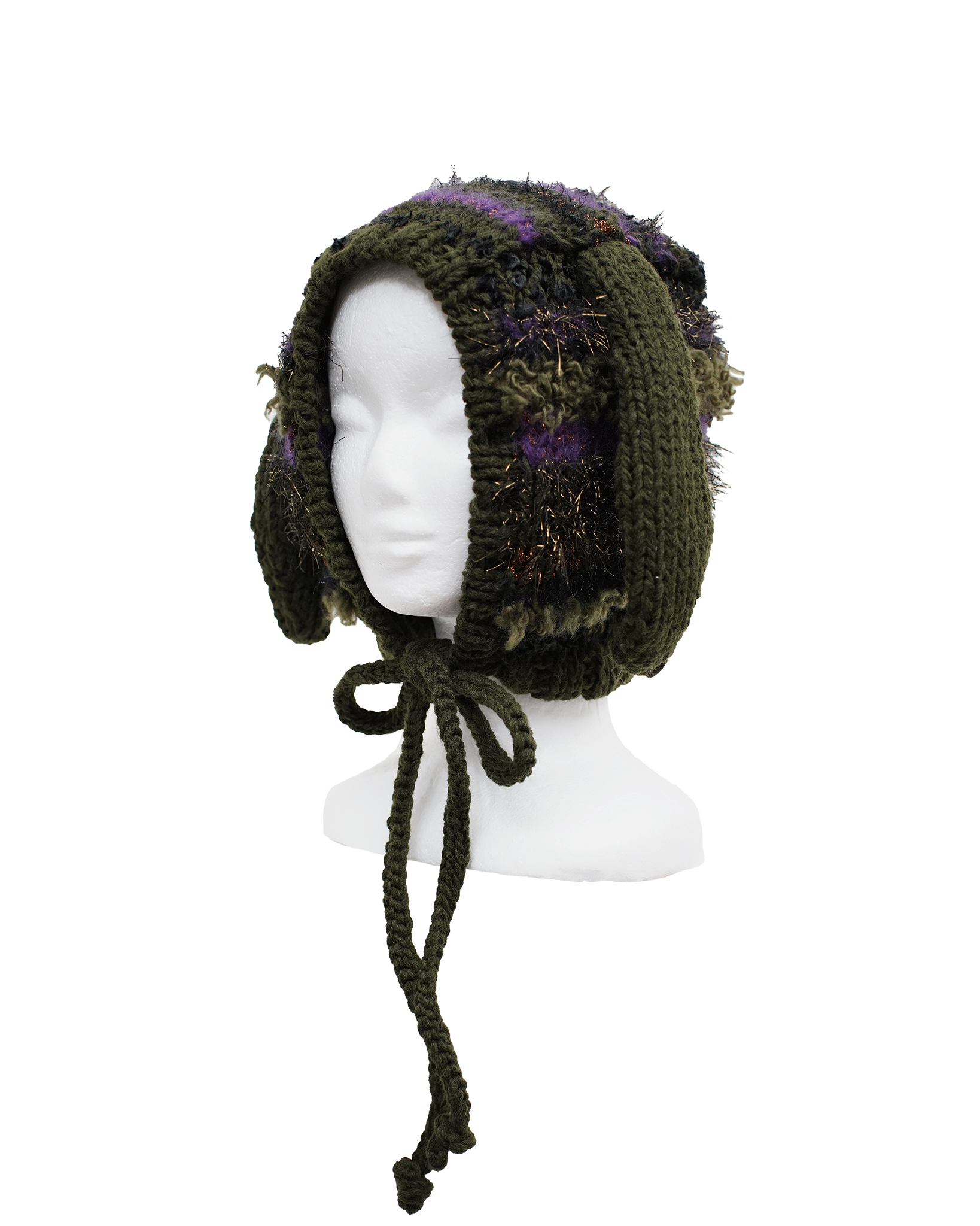 新春セールは本日までですrurumu: usa-mimi knit cap medium-length