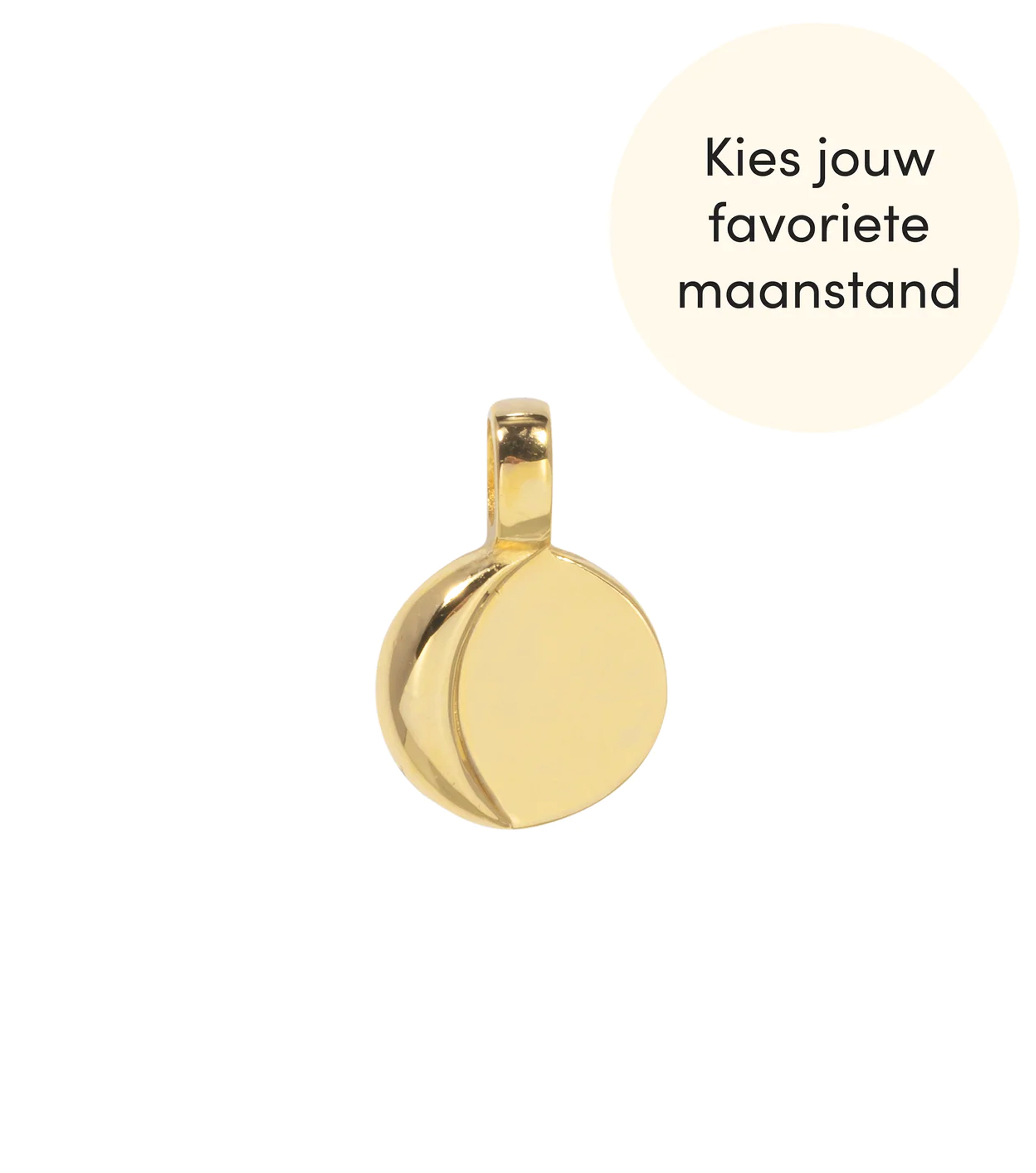 Bedel - moon phase - MIAB Juwelen product image