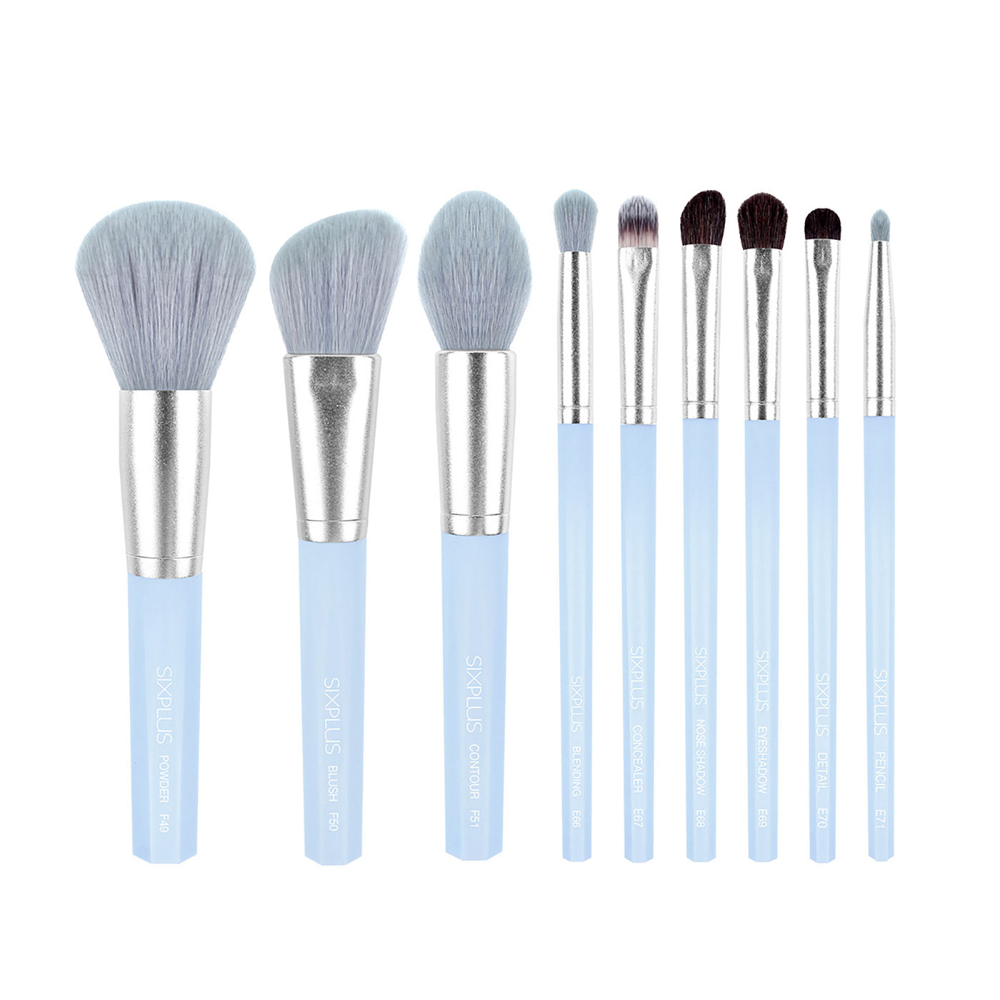 SIXPLUS X MARILYN 10pcs Makeup Brush Set