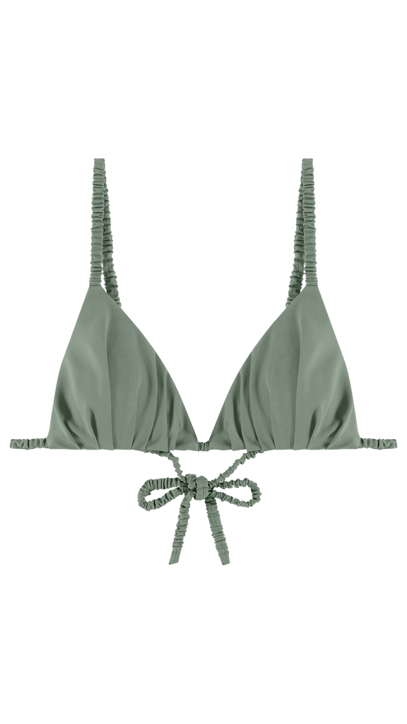 BARELY THERE TRIANGLE TOP-SAGE