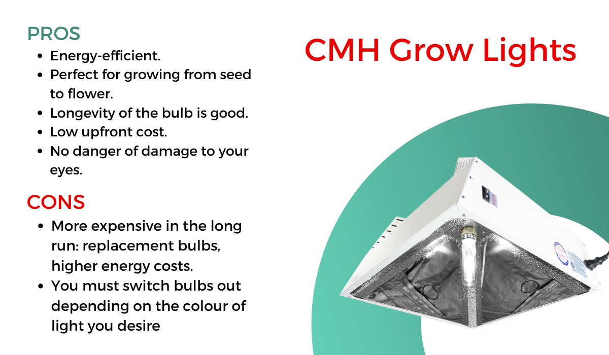 Pros and Cons CMH Grow Lights