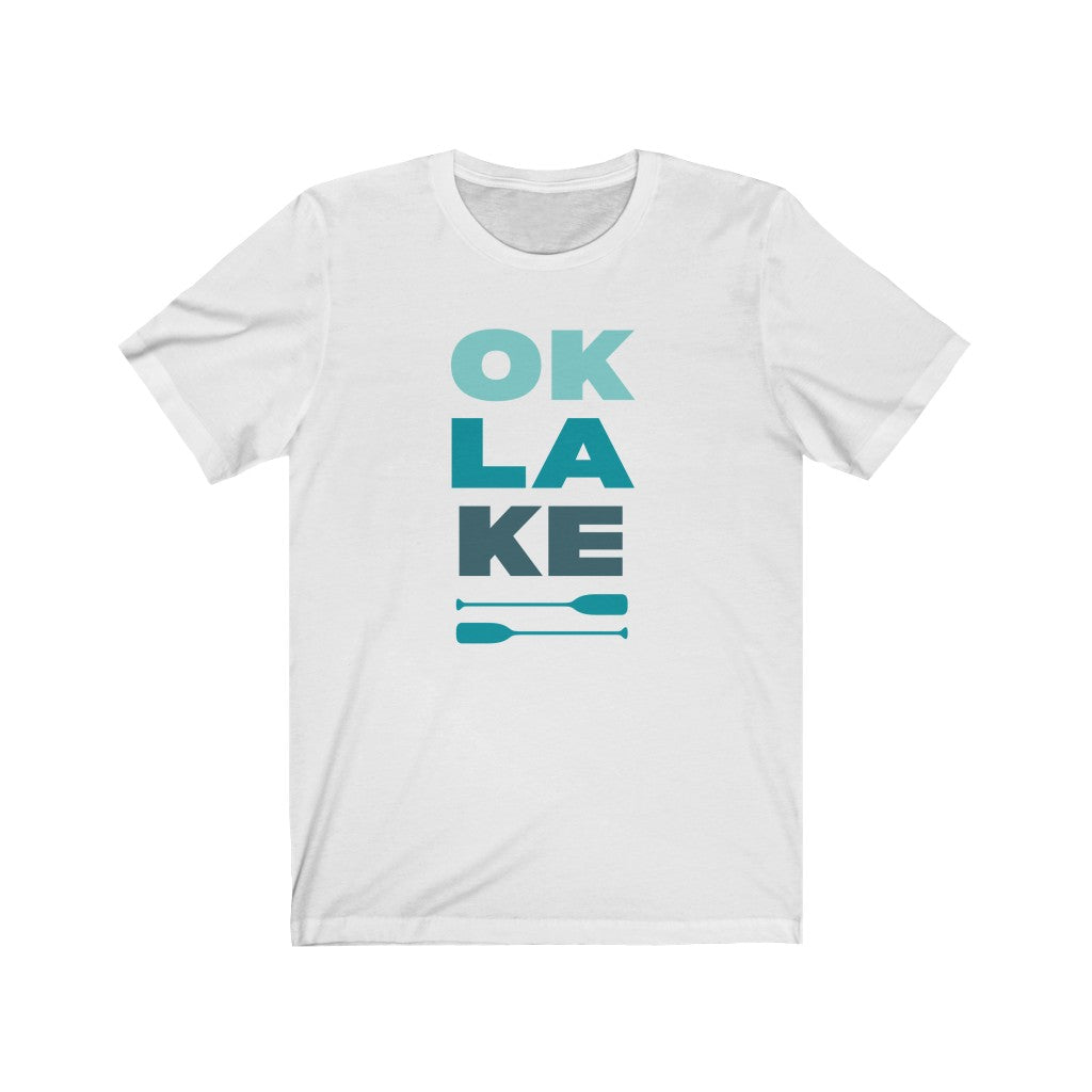 OK LAKE - Unisex Heavy Blend™ Crewneck Sweatshirt Blue Logo – OK CLOTHING  COMPANY