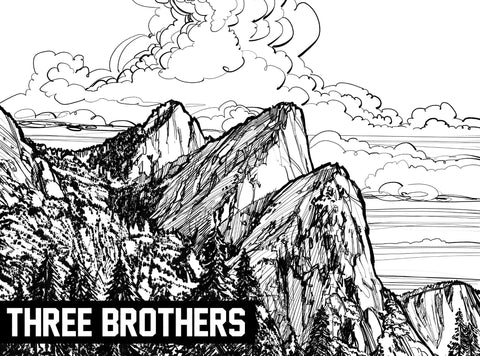 Three Brothers Mountains Image 