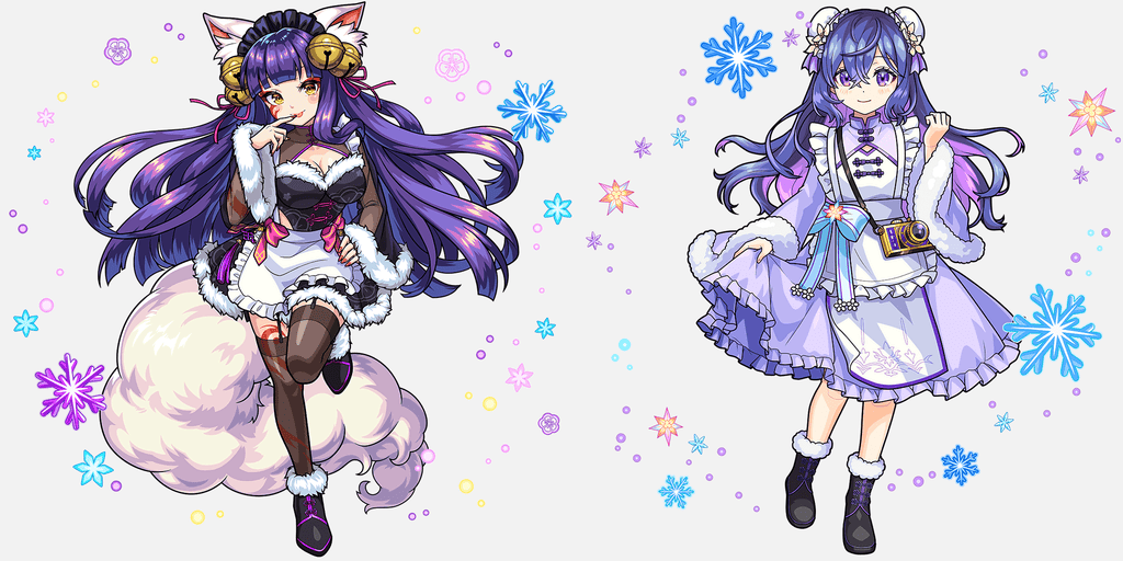 妲己&メモリー Winter ver.イラスト