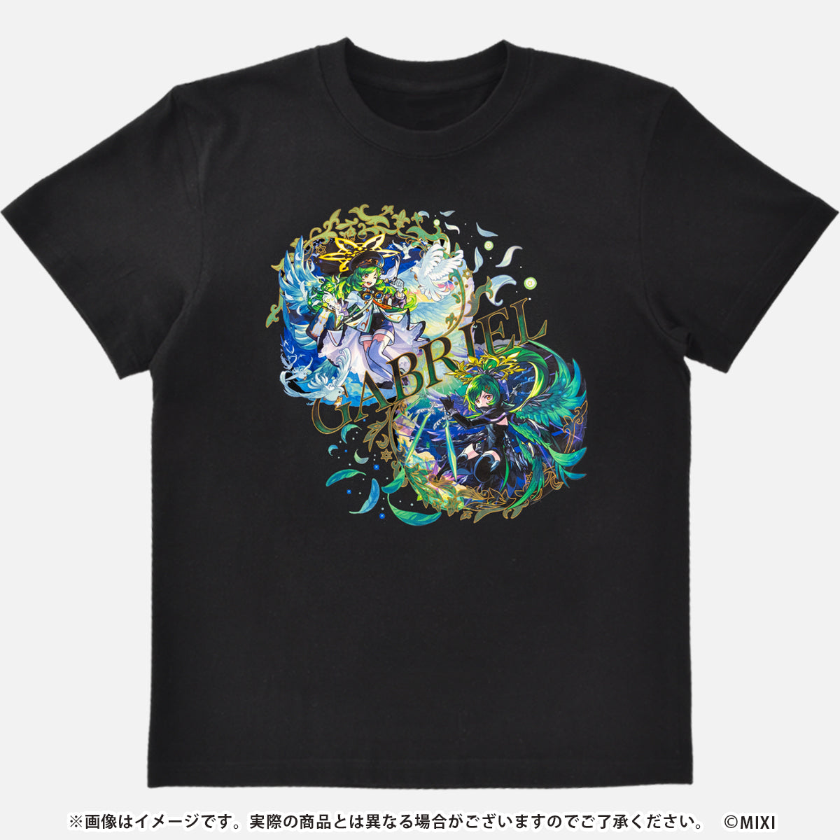 モンスターストライク Tシャツ 新生・堕天の王 ルシファー