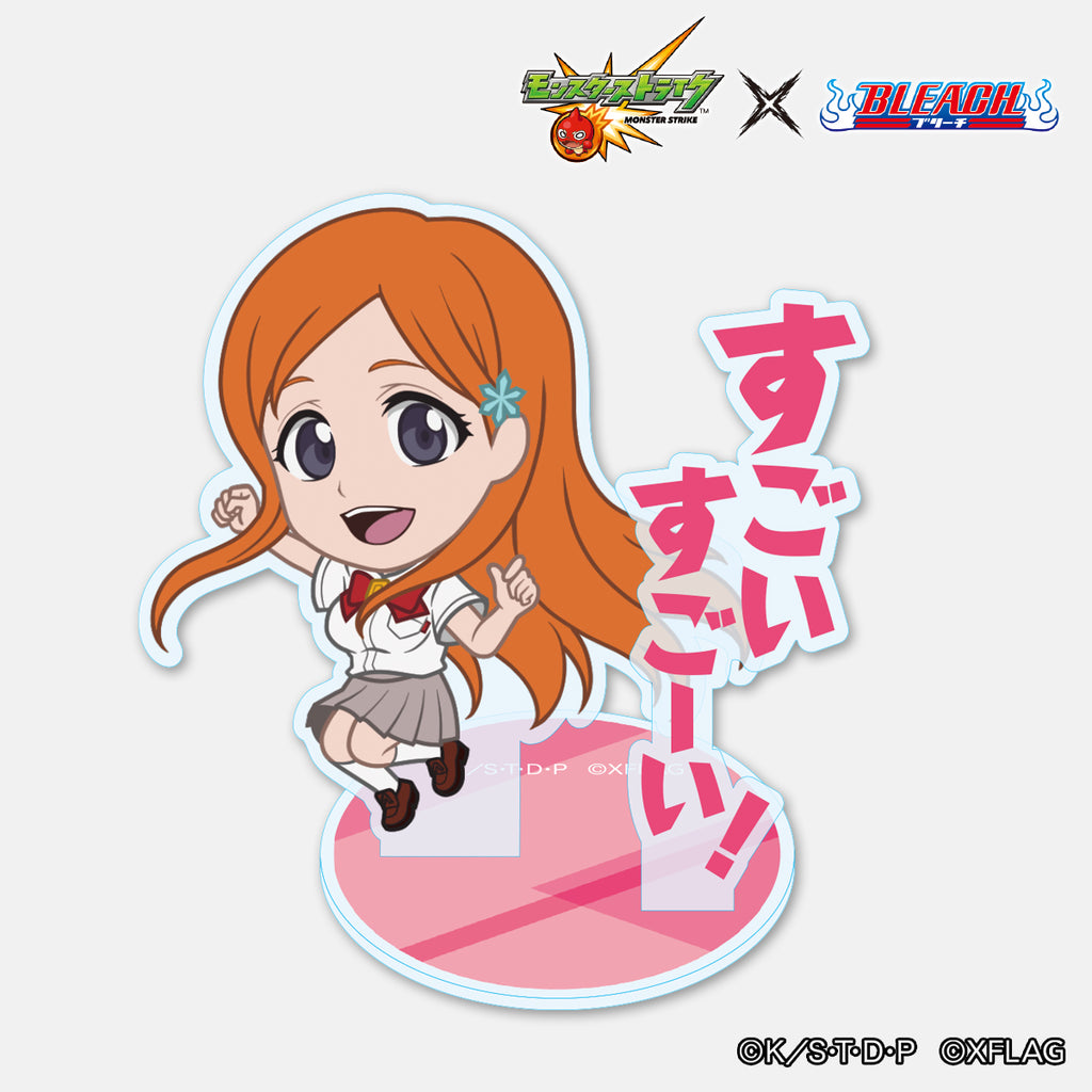 モンスターストライク Bleach グッジョブアクリルスタンド 井上織姫 モンスターストライク モンスト グッズの公式オンラインストア モンストア