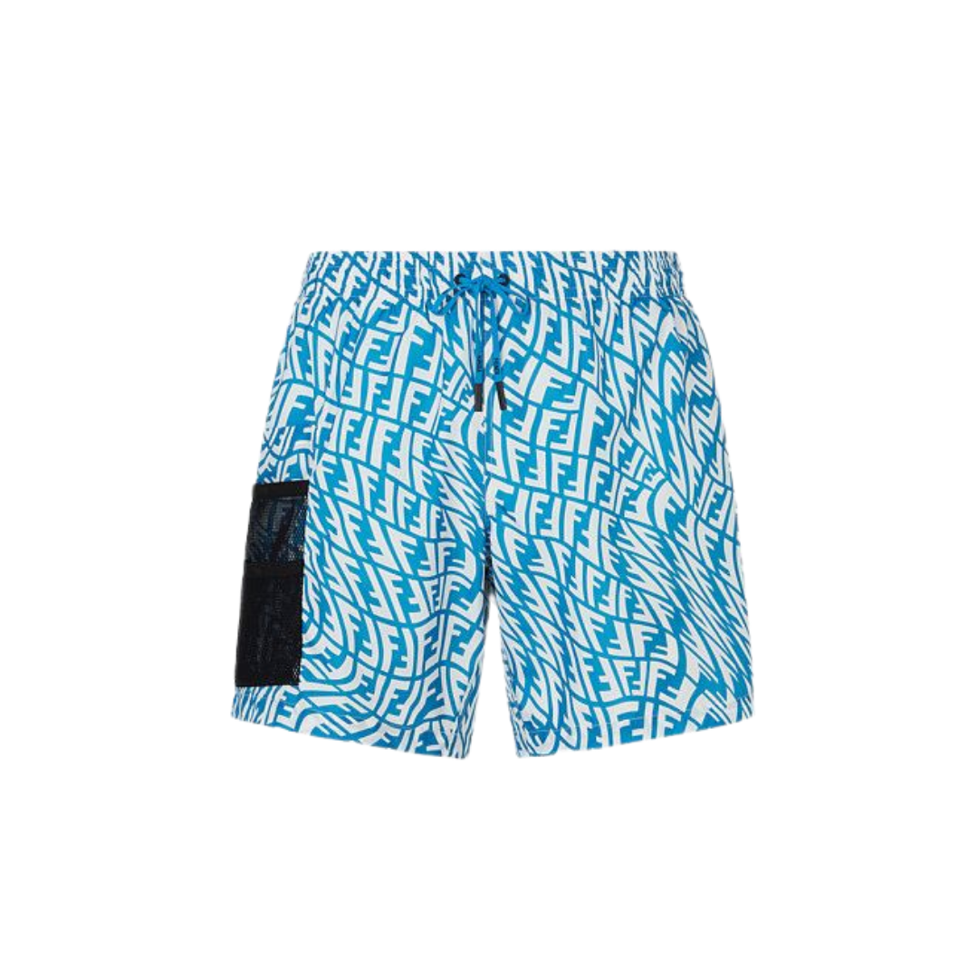 fendi blue shorts