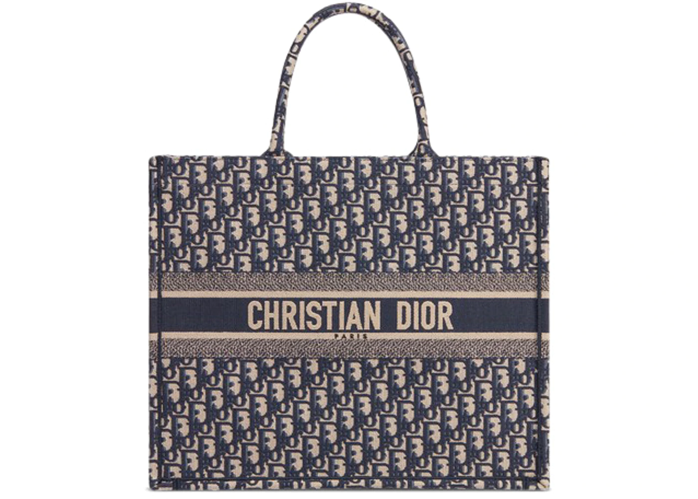 dior tote navy