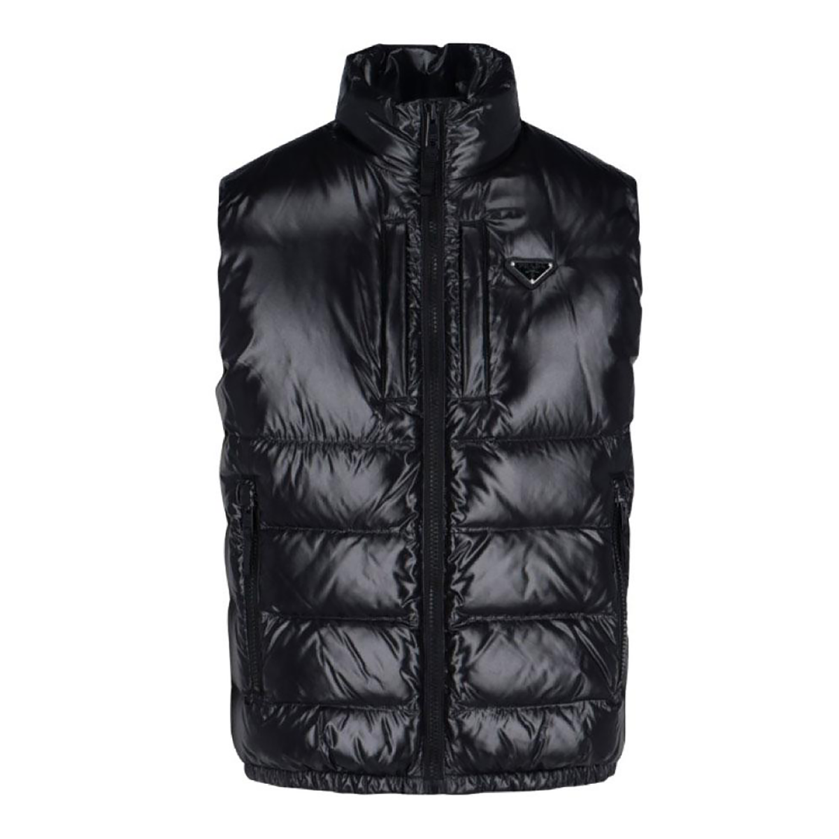 prada bodywarmer black