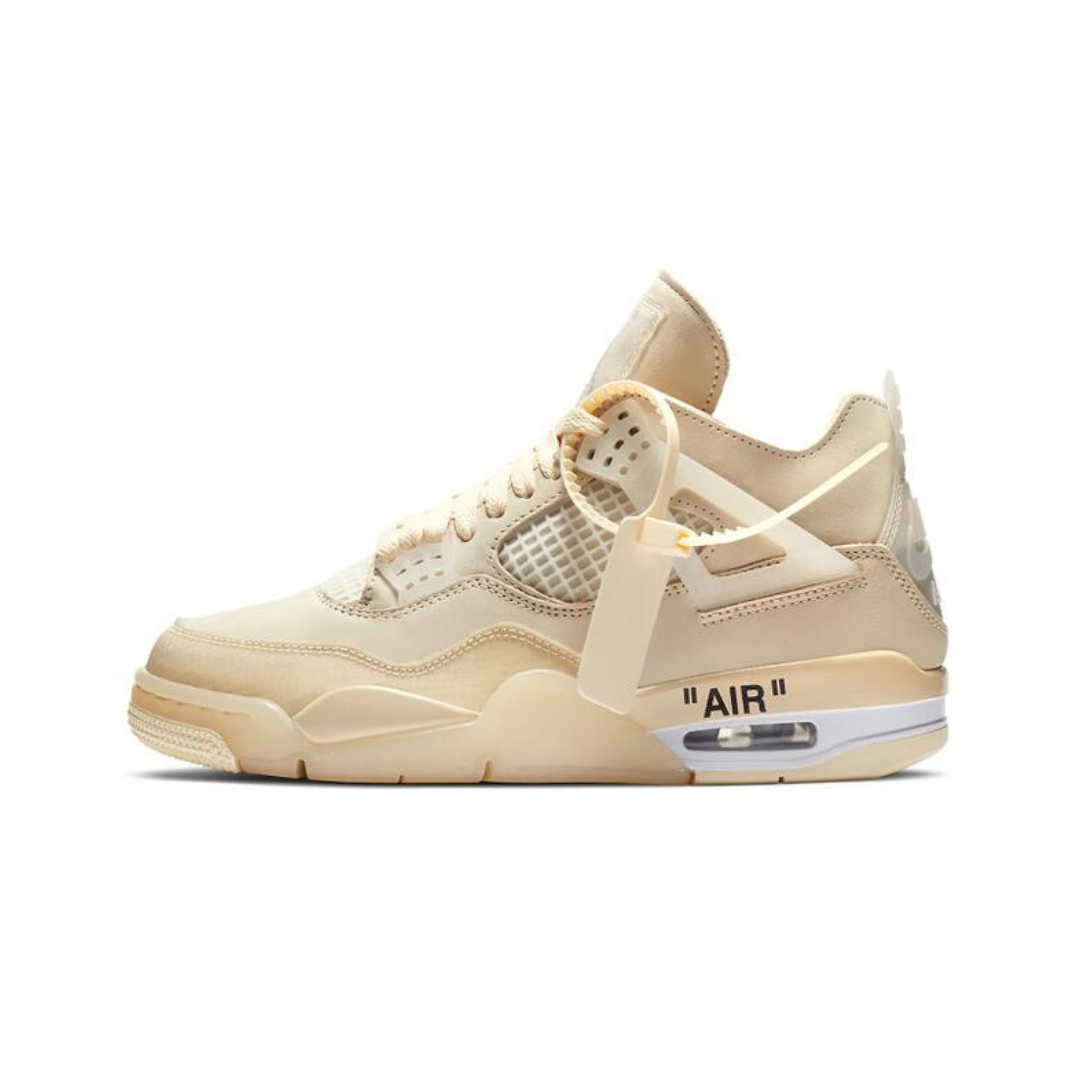 nike jordan 4 sail off white