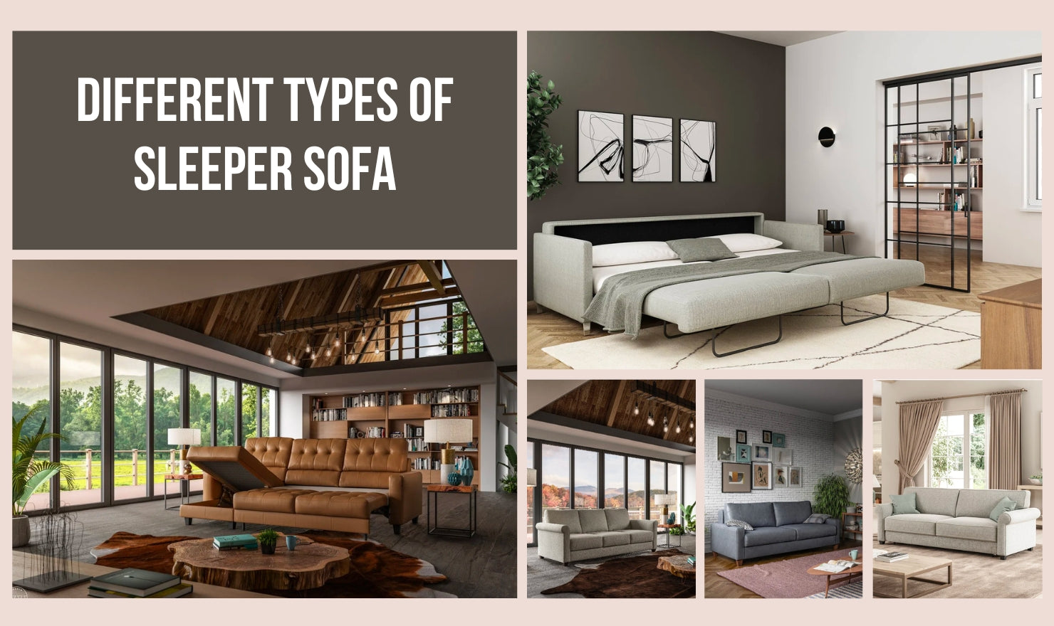 Different Types of Sleeper Sofa