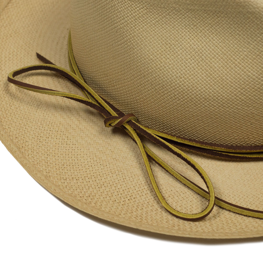 Chamula Aguacate Flat unisex Panama hat in Havano tan (restock)