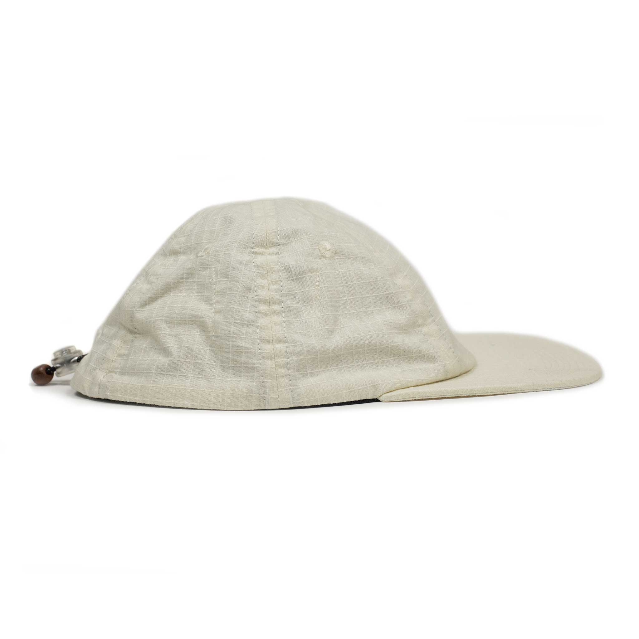 Crew hat Earth white cotton ripstop