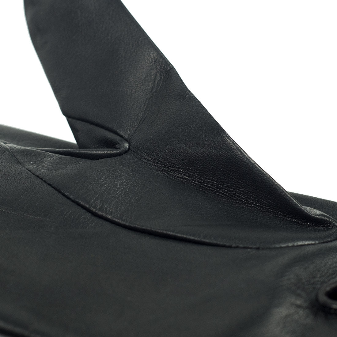 Black hairsheep gloves, unlined