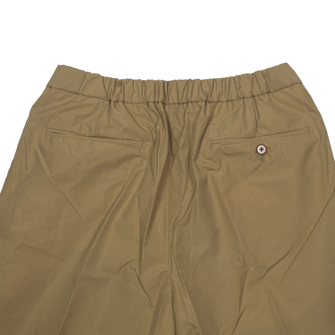 Easy pants in tan cotton/nylon